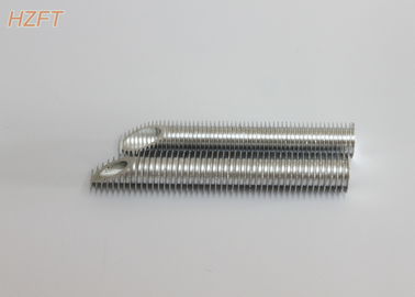 Extruded Heat Exchanger Fin Tube for Oil Coolers / Finned Aluminum Tubing
