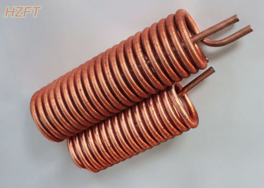 Copper Coil Heat exchanger For Process Coolers 0.75MM Wall Thickness from C...