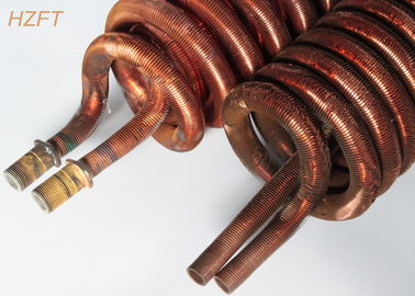 Cupronickel Integral Copper Tube Coil for Water Heater in Domestic Water Boilers