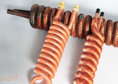 Aluminum / Copper Water Heating Coil in Automotive Engineering as Heat Exchangers