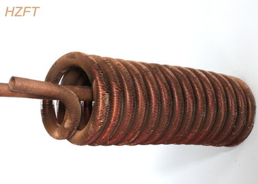 Waste Heat Recovering Fin Coil Heat Exchanger in Domestic Water Boilers