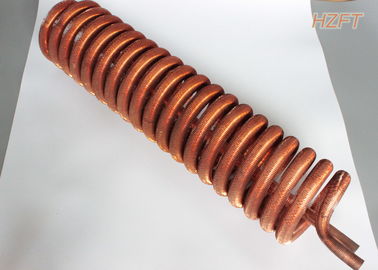 Copper / Cupronickel Clean Condenser Coil and Fins For Heat Exchanging