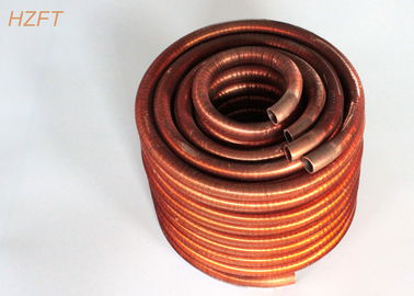 Flexible Condenser Coils in Coaxial Evaporators / Fin Coil Heat Exchanger