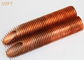 Nuclear Power Plant Heat Exchanger Fin Tube With Copper Or Cupro Nickel