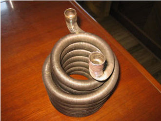 OEM  Welded Finned Stainless Steel Tube Coil / Heating and Cooling Coils