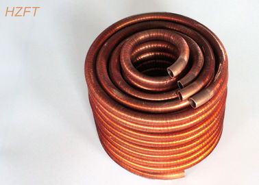 Integral Water Heater Finned Coil Heat Exchangers / Finned Coil